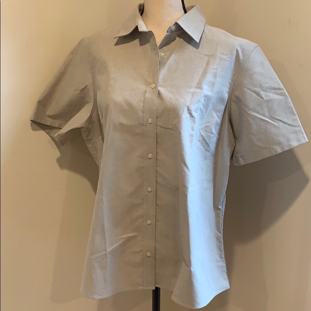 Lands end button downed shirt